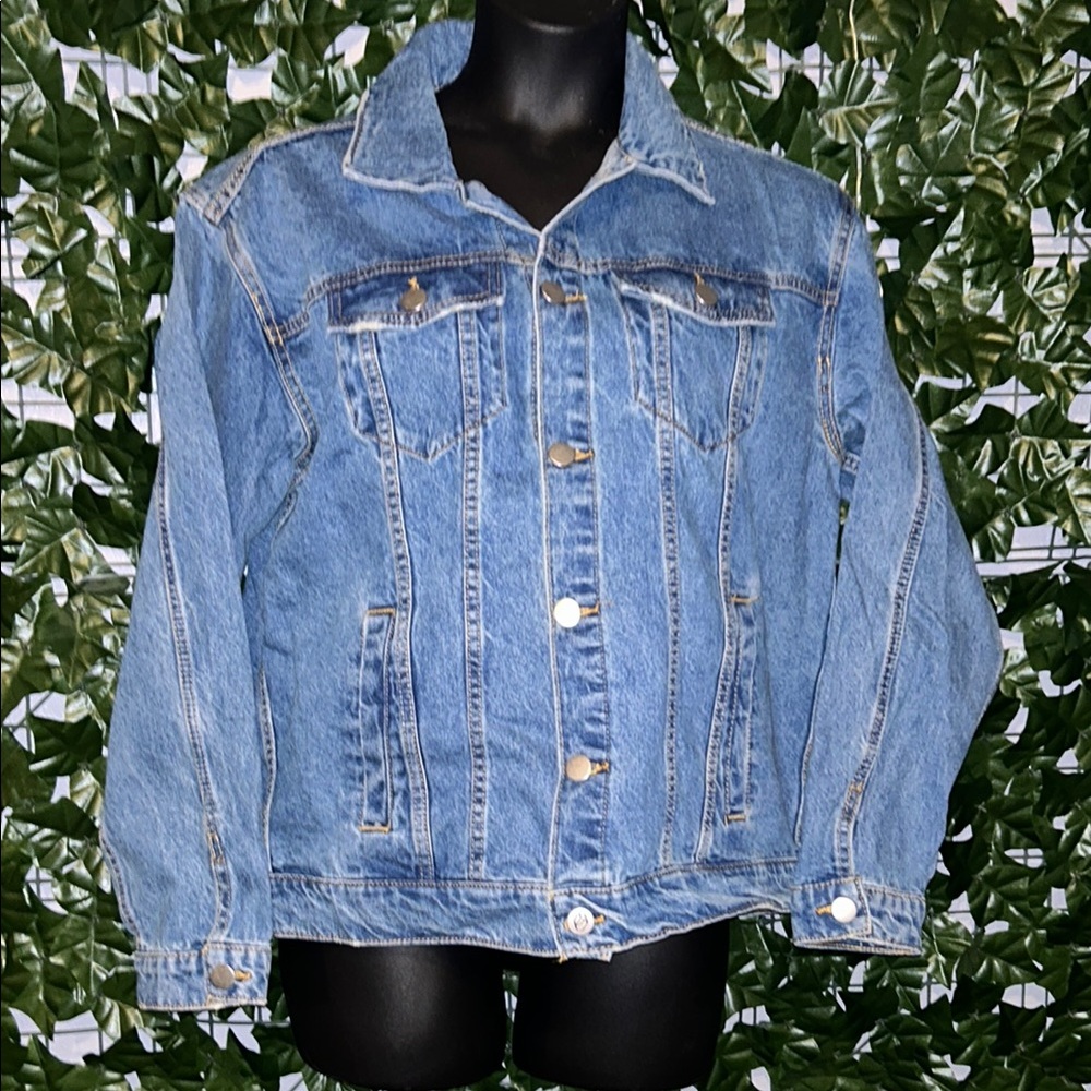 Original Use Oversized Denim Jacket – Size M – NWT